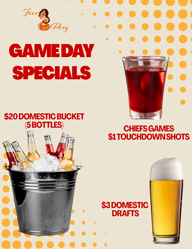 Gameday Specials